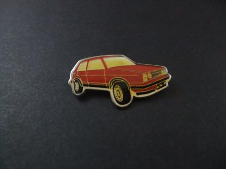 Volkswagen Golf GTI (  hot-hatch)1975 rood